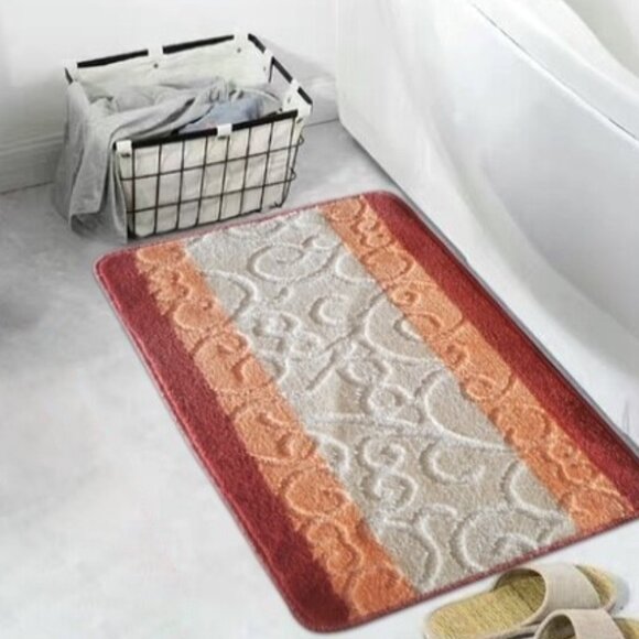 Vienna 18X30'' Accent Rug Non-Slip Rust - Picture 1 of 1